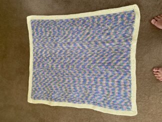 Multi coloured blanket