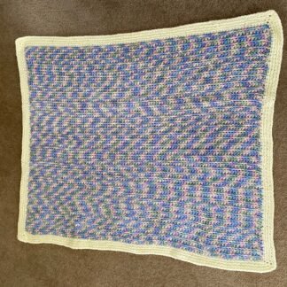 Multi coloured blanket