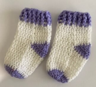Sandard style baby socks - 8 ply