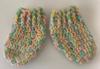 Boho style baby socks - 8 ply