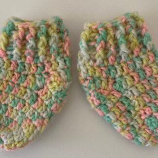 Boho style baby socks - 8 ply